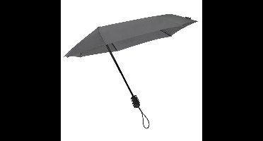 STORMaxi Opvouwbare storm paraplu - grijs - 100 cm
