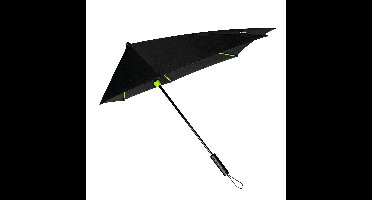 STORMaxi storm paraplu frame windproof - zwart/groen - 100 cm