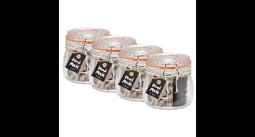 Svenska Living Weckpot/inmaakpot - 10x - 500 ml - glas - met beugelsluiting