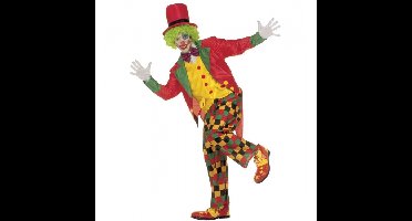 Widmann Clowns verkleedkleding - volwassenen - clownspak - kostuum