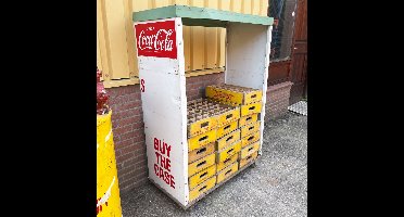 Originele Metalen Coca-Cola Kratjes Kar