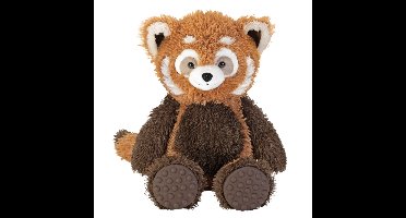 Pluche rode panda knuffel - 35 cm - zachte knuffels - bosdieren - beren knuffeldieren