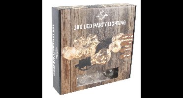 Svenska Living Feestverlichting - warm wit - 10 gloeilampjes - 4,5 meter