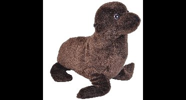 Wild Republic Zeeleeuw knuffel - 35 cm - pluche - bruin