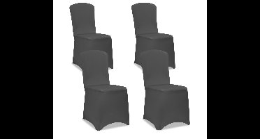Stoelhoes Set van 4 Antraciet