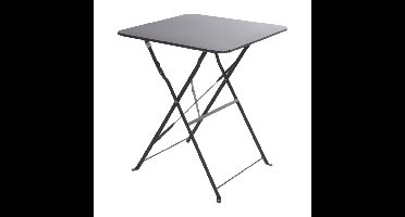 Excellent Houseware Klaptafel 60x60x71 cm Antraciet
