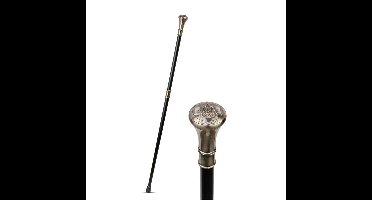 AN ALUMINIUM WALKING STICK