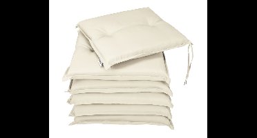 Zitkussens Boston 6 stuks Crème 43x39x5cm