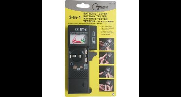 Benson Batterijtester - accutester - universeel - stroomniveau tester