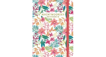 PaperStore Wachtwoorden notitieboekje - Flowers