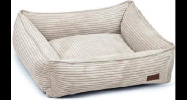 Designed by Lotte Ribbed hondenmand - lichtgrijs