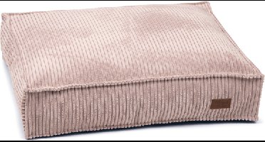 Designed by Lotte Ribbed hondenkussen - roze