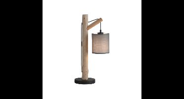 Just Light Landelijke tafellampGreen Tribu taupe - 15784-29