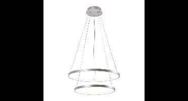 Just Light Ronde hanglampCircle zilver - 11525-21