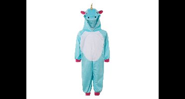 Kinderen peuters pluche kostuum voor carnaval (Unicorn, 98/104)