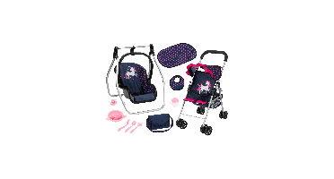 BAYER DESIGN Buggy set (Blauw)