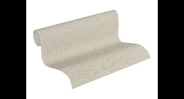 AS CRÉATION Vliesbehang (Warm crème, 10,05 x 0,53 m)