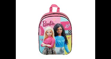 BARBIE 3D rugzak (roze/blauw)