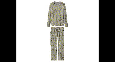Dames Pyjama (Grijs, S (36/38))