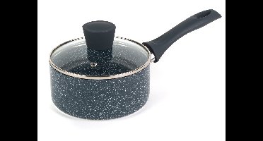 RUSSELL HOBBS Aluminium Nightfall Collectie Blauw Marmer (Steelpan, 16cm)