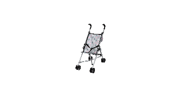 BAYER DESIGN Poppenbuggy met tas (Grijs)