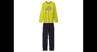Heren pyjama (Groen, S)