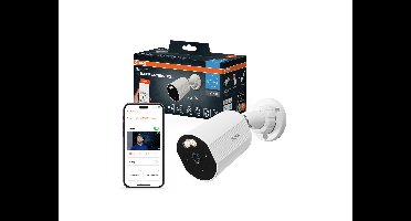 OSRAM Smart wifi-beveiligingscamera voor buiten, static