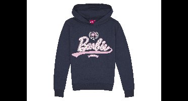 BARBIE Dames hoodie met print (Marineblauw, L)