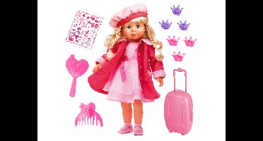 BAYER DESIGN Pop Charlene, met kusjesfunctie. (Roze)