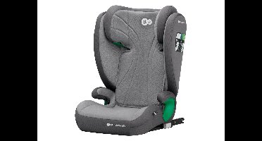 KINDERKRAFT IsoFix autostoel JUNIOR FIX 2, 3,5-12 jaar, 100-150 cm (Raket Grijs)