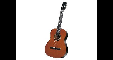 Klassieke gitaar, incl. draagtas en clip-tuner. (Honingkleur)