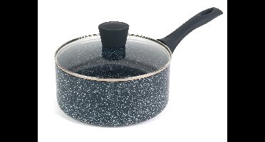 RUSSELL HOBBS Aluminium Nightfall Collectie Blauw Marmer (Steelpan, 20cm)