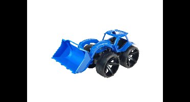 WADER Maximus kiepwagen of bulldozer (Laadwagen blauw)
