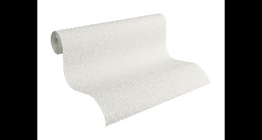 AS CRÉATION overoschilderbare structuur vliesbehang (Lijnstructuur, wit, 10,05 x 0,53 m)