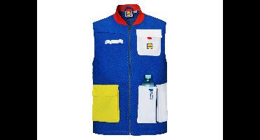 Lidl Vest, met functionele zakken. (S)