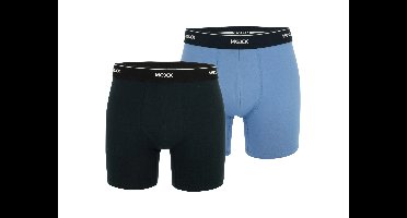 MEXX Heren boxershorts, 2 stuks. (Donkerblauw/blauw, XL)