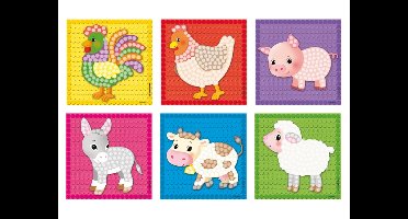 PLAYMAIS Kleine Mozaïek, met kleurrijke motieven. (Little Farm)