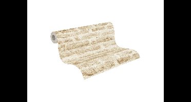 AS CRÉATION Vliesbehang (Zandsteen beige, 10,05 x 0,53 m)