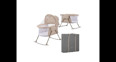 KINDERKRAFT 3-in-1 babybed Lovi Classic, tot 9 kg (Beige)