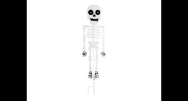 Halloween LED-tuindecoratie, met bewegende ogen (Skelet)
