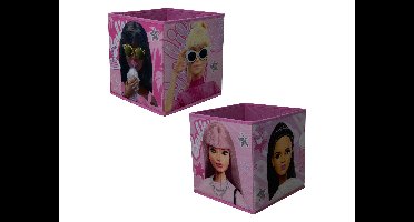 BARBIE 2 opbergboxen (Roze)