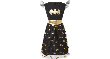 Peuter kind meisjes kostuum carnaval (Batgirl, 98/104)