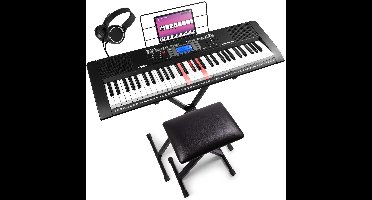 Retourdeal - MAX Rhapsody61L Complete keyboard set met bankje,