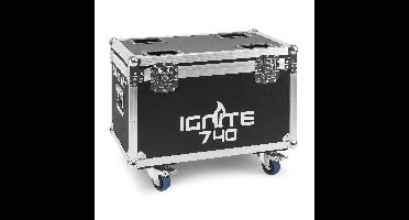 BeamZ Professional FC740I4 flightcase voor 4x de IGNITE740 Movinghead