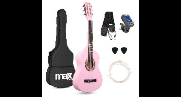 MAX SoloArt Junior 1/4 - Akoestische kindergitaar - Complete