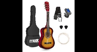 MAX SoloArt Junior 1/4 - Akoestische kindergitaar - Complete