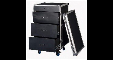 DAP-Audio Flightcase op wieltjes met 4 lades