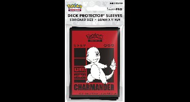 Pokemon TCG Kanto Charmander Deck Protector Sleeves