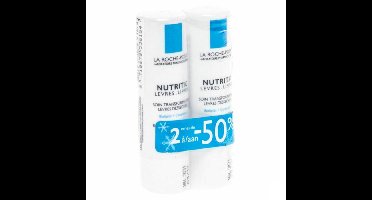 La Roche Posay Nutritic Lipstick Duo 2x4,5ml 2e -50%