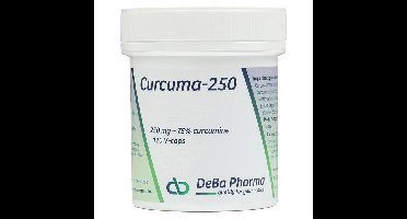 Deba Curcuma-250 120 Capsules | Gewrichten